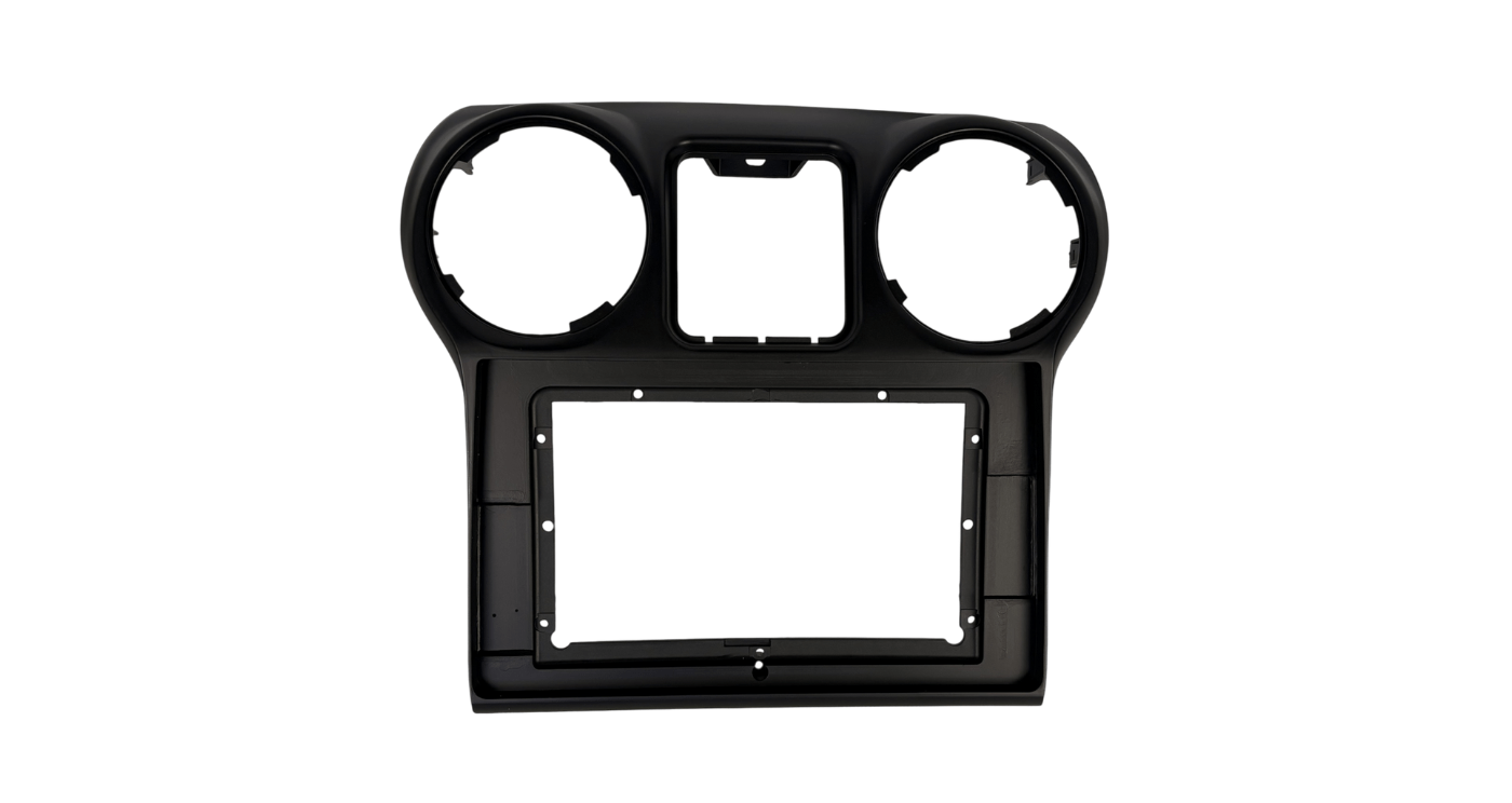 Jeep Wrangler Rubicon 10.1″ Trimplate 2015-17 with SWC Canbus and Harness