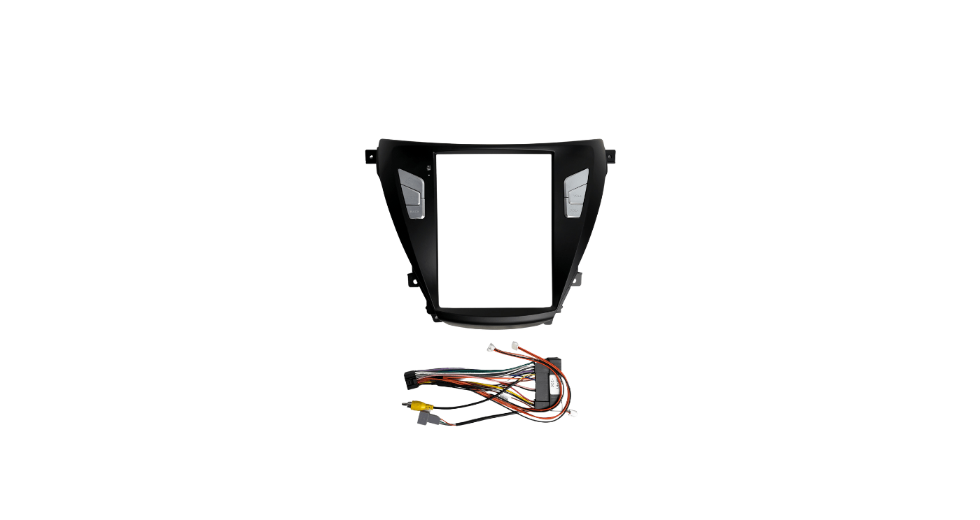 Hyundai Accent 9.7″ 2012-2015 Trimplate with SWC Canbus and Harness - Image 5