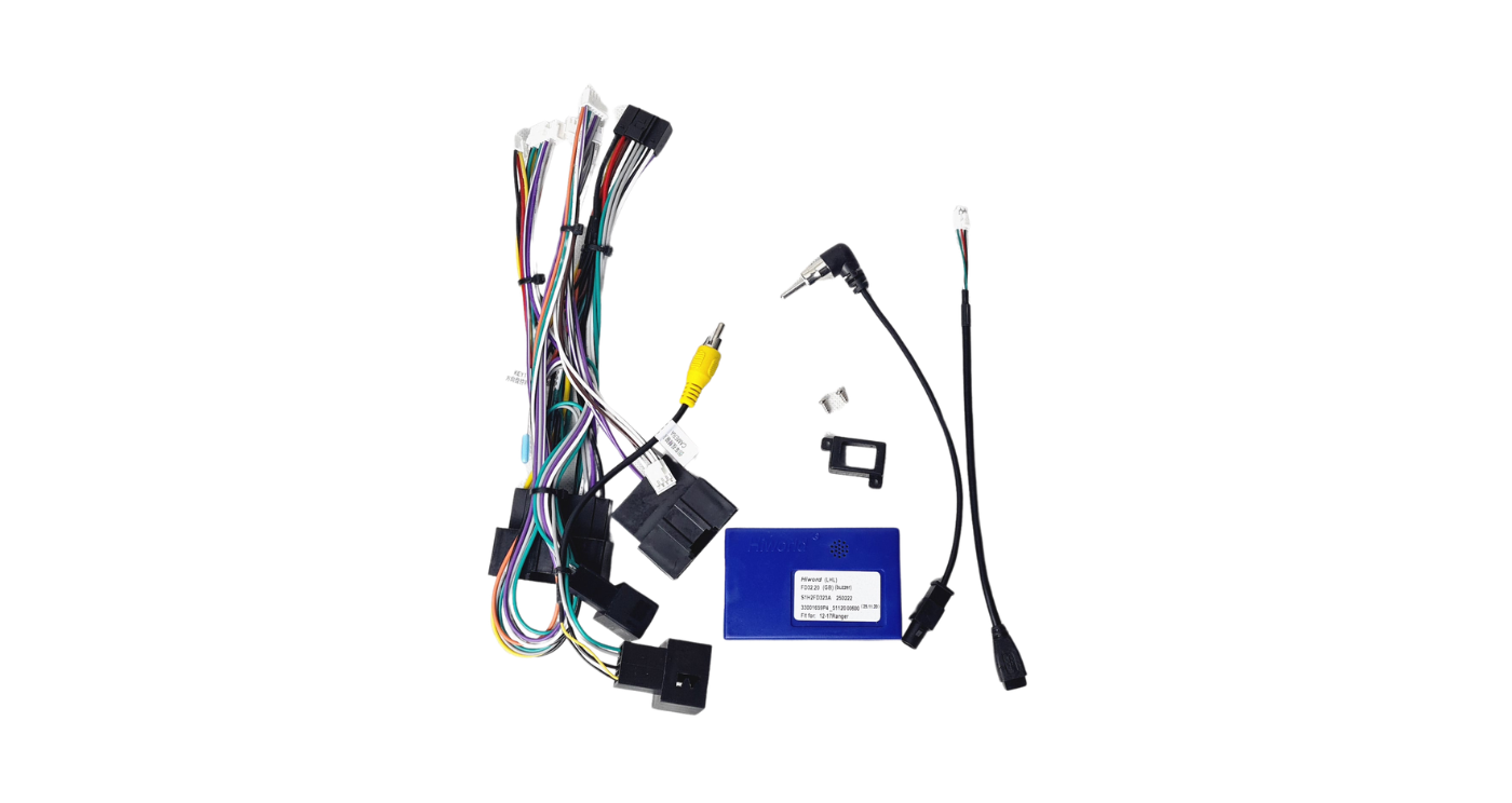 Ford Ranger 9.7″ Tesla-Style Trimplate with SWC Canbus and Harness - Image 4