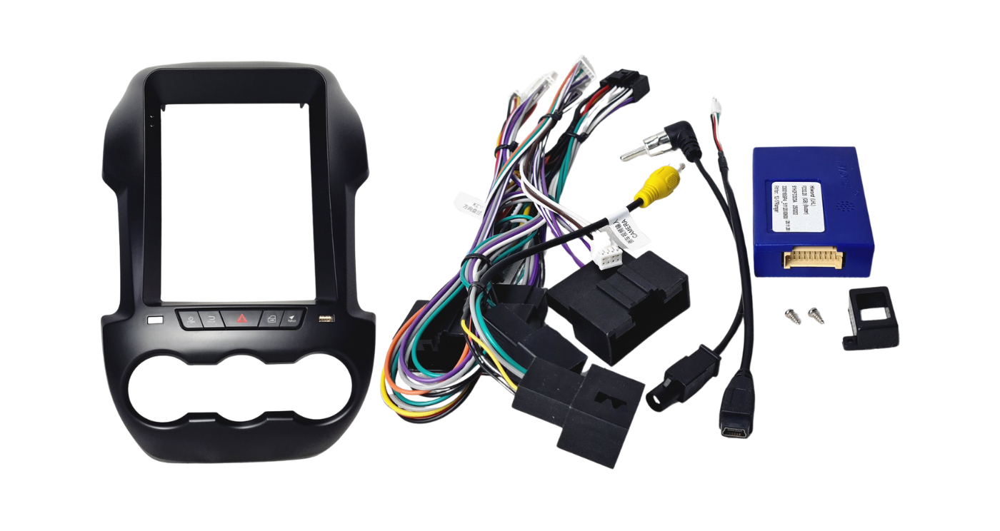 Ford Ranger 9.7″ Tesla-Style Trimplate with SWC Canbus and Harness - Image 5