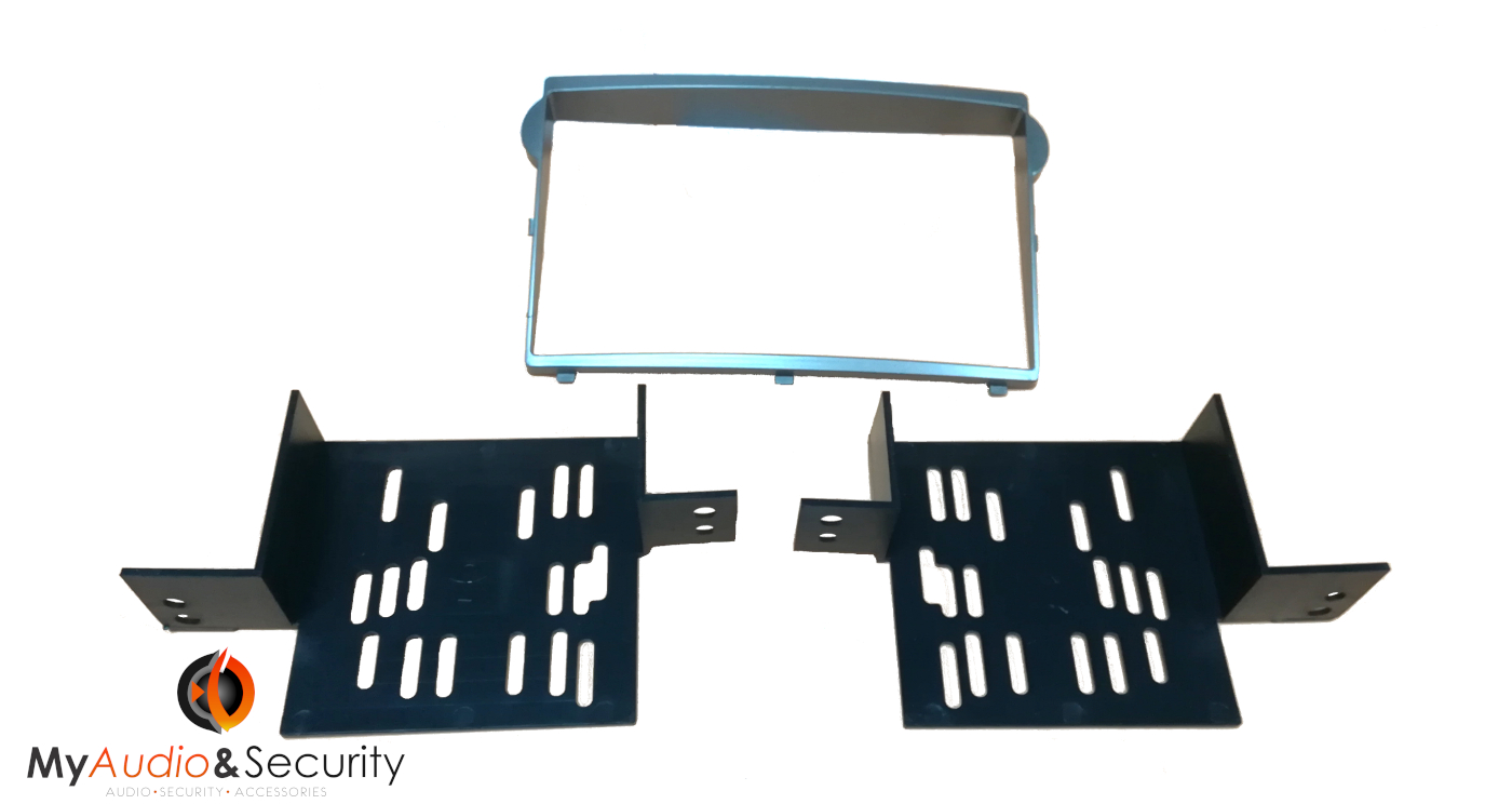 Hyundai H1 Silver 2Din Trimplate 2010