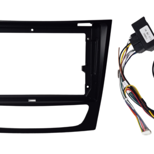 Mercedes Benz E-Class 2002-2008 9″ Trimplate with SWC Canbus and Harness