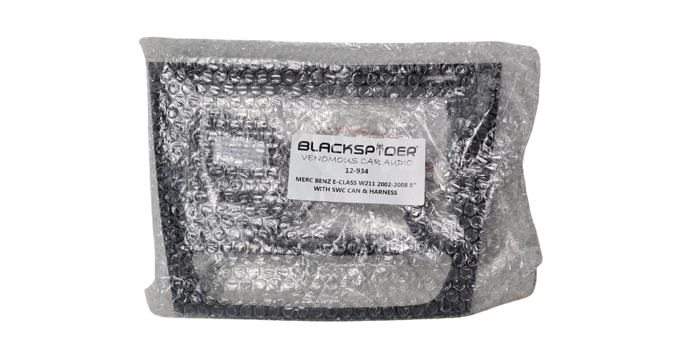 Mercedes Benz E-Class 2002-2008 9″ Trimplate with SWC Canbus and Harness - Image 5