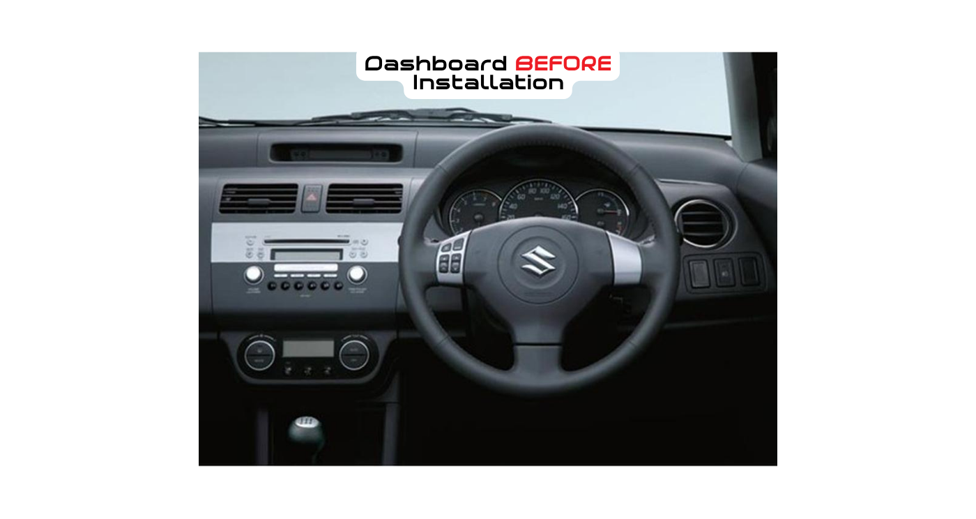 Suzuki Swift 2009 10.1″ Trimplate with SWC Harness - Image 6