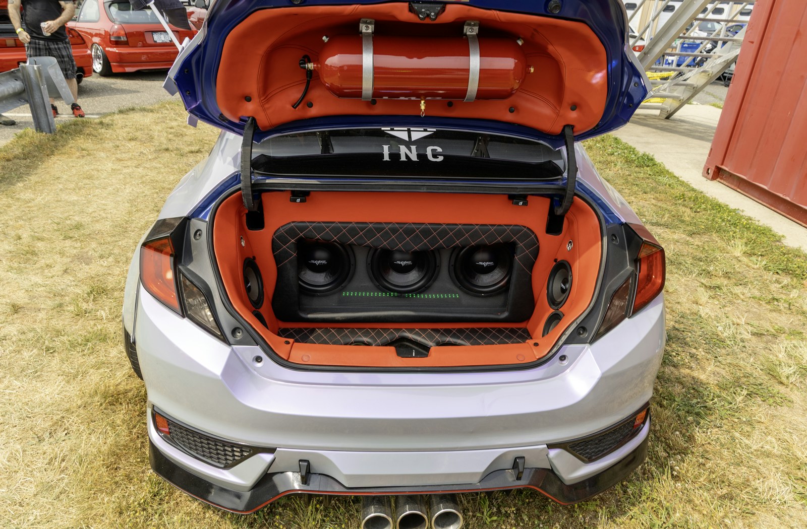 Powerful car audio subwoofer